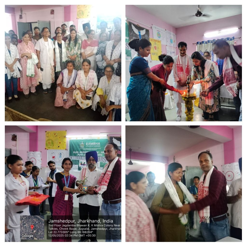 Jamshedpur: अंतर्राष्ट्रीय नर्स दिवस पर स्वास्थ्य केंद्र में सम्मान समारोह, सिस्टर फ्लोरेंस नाइटिंगेल को दी श्रद्धांजलि