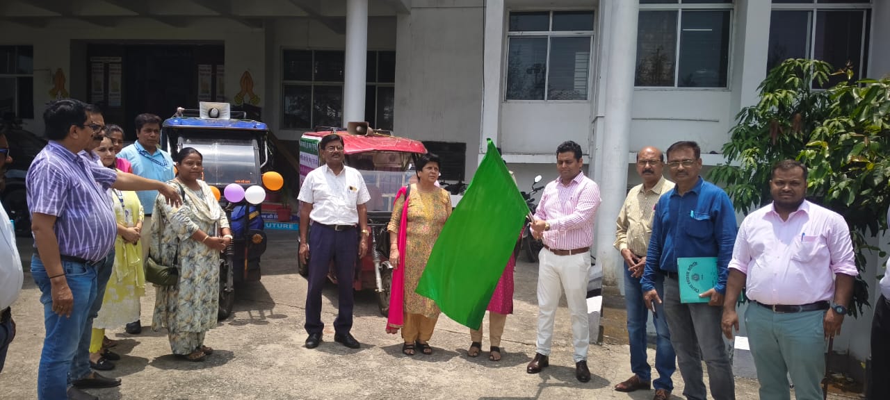 Ramgarh: बच्चों को बचाने की पहल: रामगढ़ में निकला तंबाकू विरोधी रथ