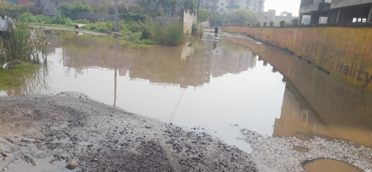 Gamharia: वार्ड दो व तीन को जोड़ने वाली सड़क जलमग्न, प्रशासक को ज्ञापन