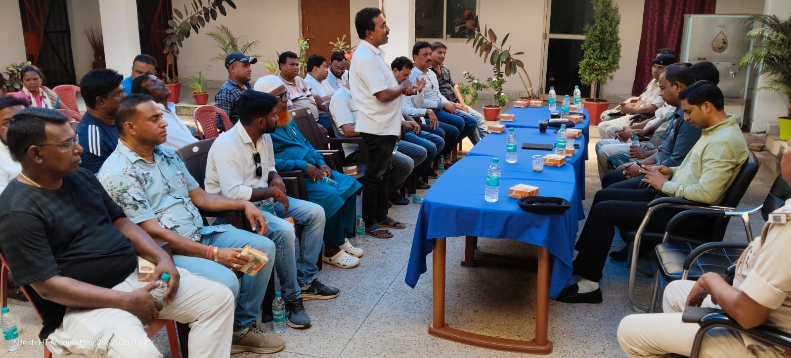 Bahragora: आपसी सौहार्द्र से मनेगा बकरीद, बहरागोड़ा थाने में शांति समिति की बैठक संपन्न