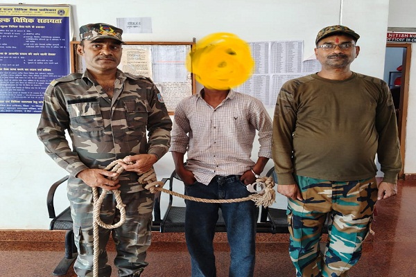 Gua : पोक्सो एक्ट का फरार आरोपी ओडिशा से धराया, पुलिस ने भेजा जेल