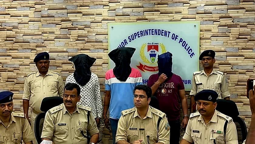 Jamshedpur: कदमा में अवैध हथियारों के साथ तीन अपराधी हुए गिरफ्तार