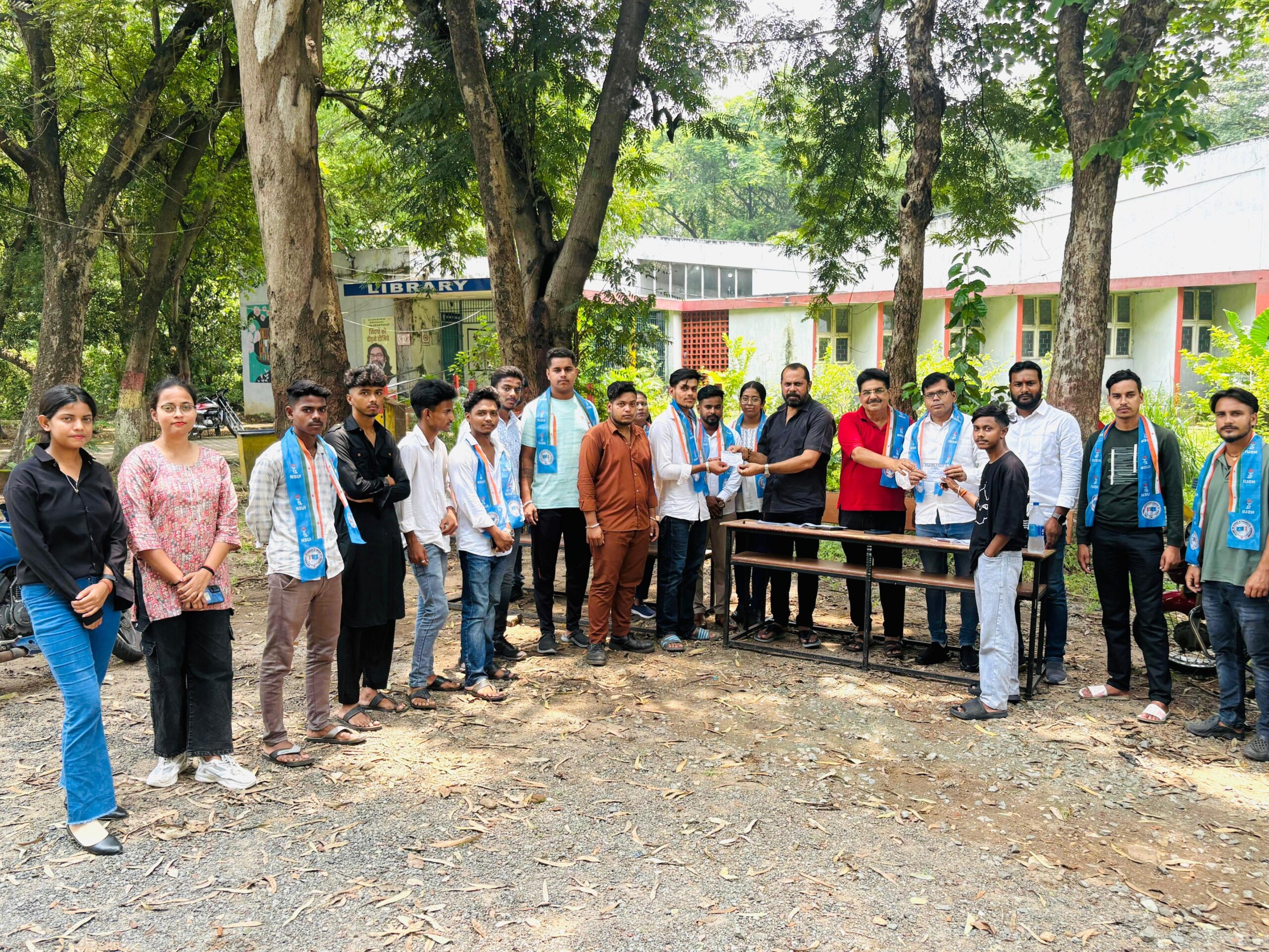 Co-operative College में चला NSUI का सदस्यता अभियान, 123 छात्र जुड़े