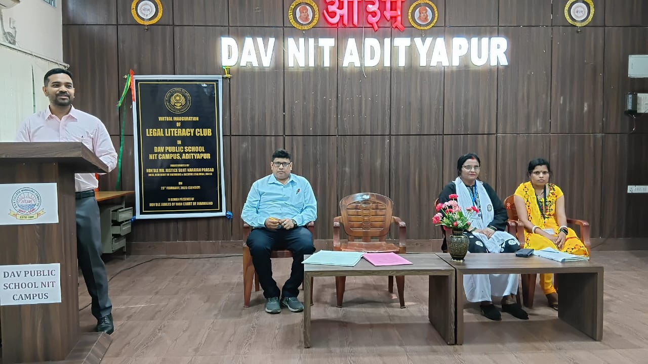 DAV School में कानूनी साक्षरता क्लब की स्थापना, न्यायिक समझ की दिशा में सार्थक कदम