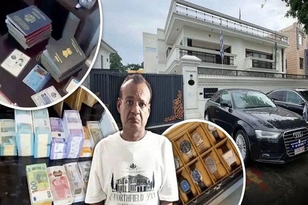 Ghaziabad : गाजियाबाद में फर्जी दूतावास का भंडाफोड़, STF ने छापा मारकर एक शातिर को किया गिरफ्तार, विदेश मंत्रालय की फर्जी मुहरें और 44.70 लाख कैश बरामद