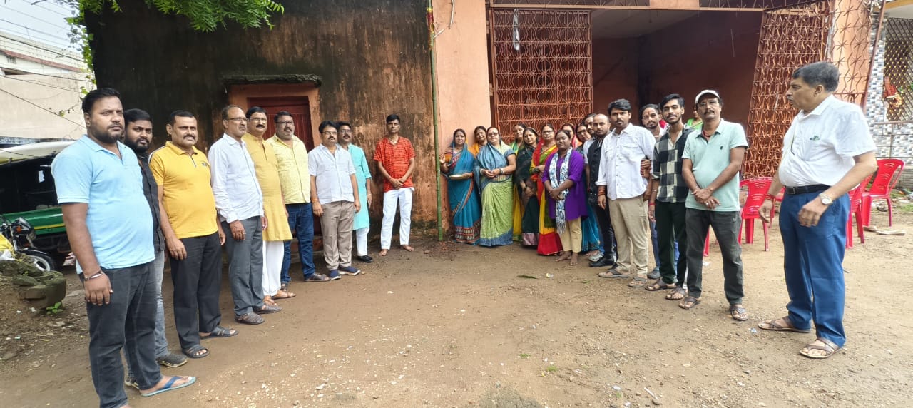 Jamshedpur: “इंद्रलोक” में होगी मां दुर्गा की आराधना, बागबेड़ा में भूमि पूजन संपन्न