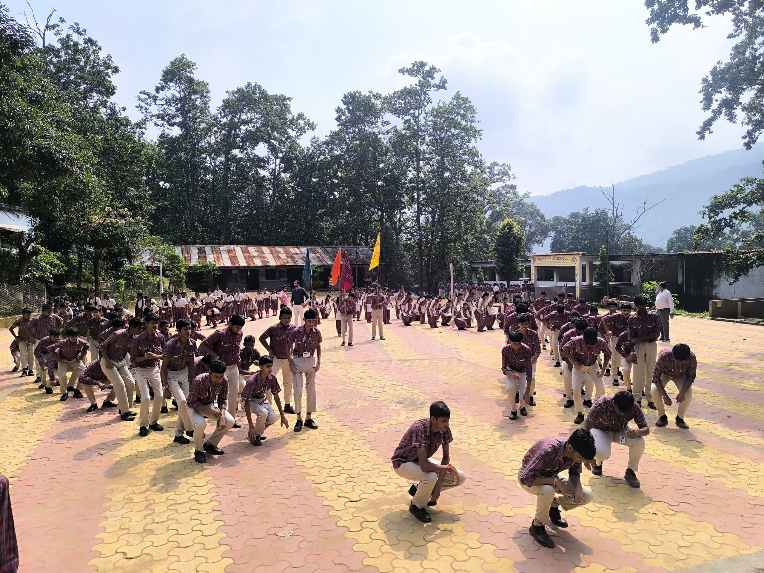 DAV चिड़िया में दिखेगा देशभक्ति का रंग, बच्चे बनाएंगे SAIL मोनोग्राम