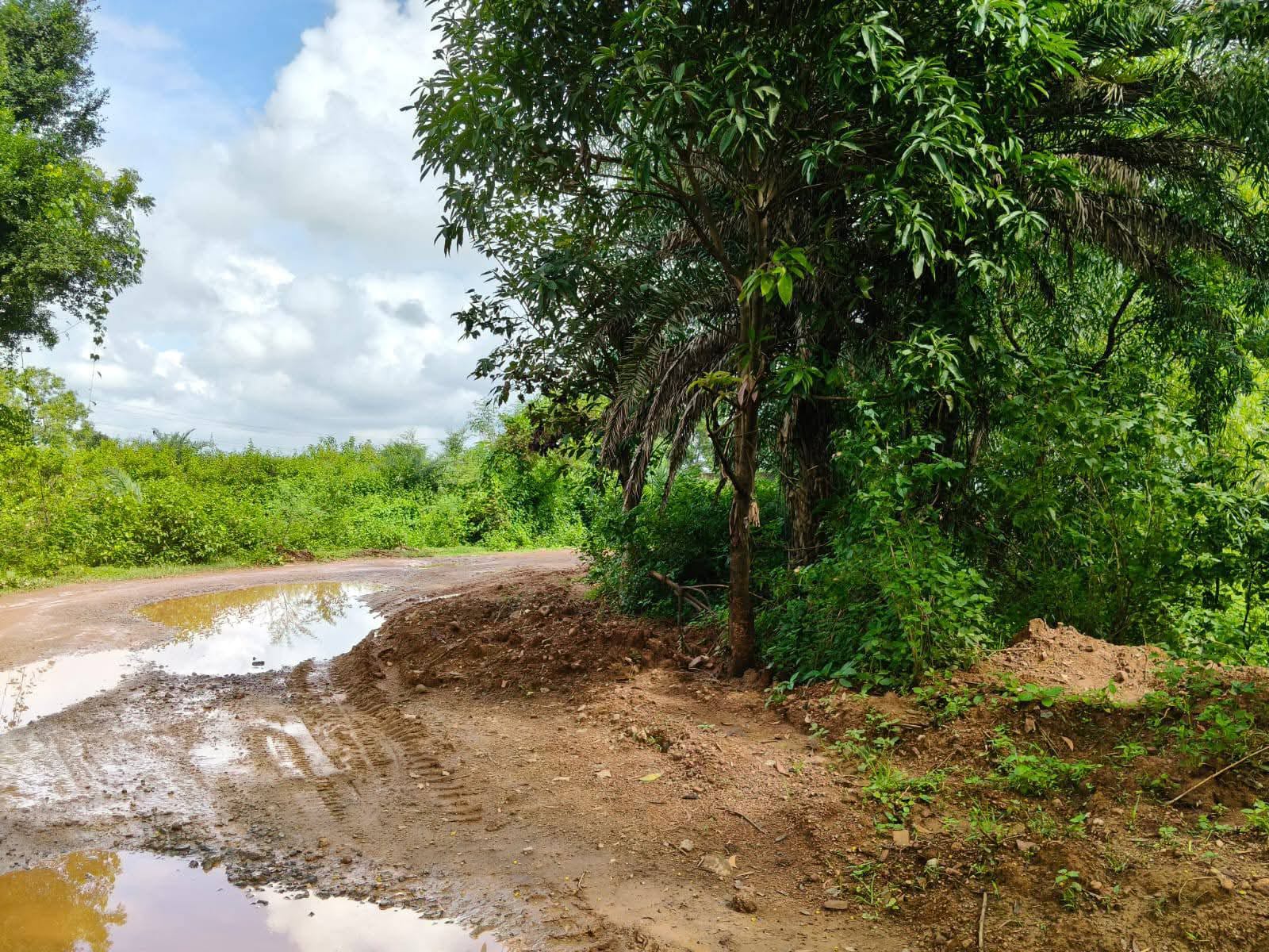 Bahragora: गड्ढों और कीचड़ में तब्दील सड़क से बढ़ी मुश्किलें, ग्रामीण बेहाल