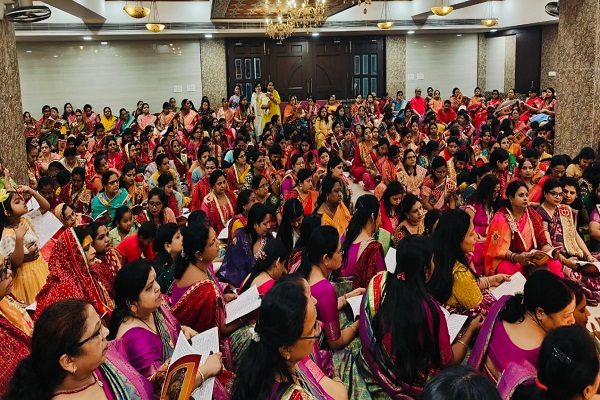 Jamshedpur : साकची में हुआ राणी सती दादी का भव्य मंगल पाठ, मोटी सेठानी के जयकारों से गुंजायमान हुआ साकची महालक्ष्मी मंदिर