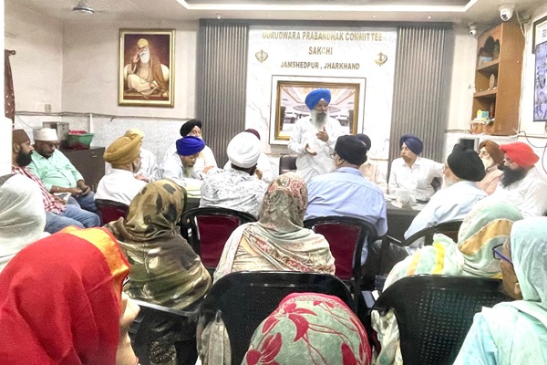 Jamshedpur : साकची गुरुद्वारा कमिटी का होगा शीघ्र विस्तार, प्रधान निशान सिंह ने समीक्षा बैठक में की घोषणा