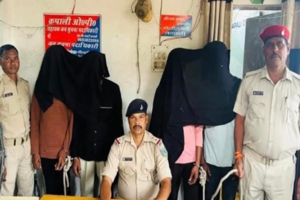 Jamshedpur: कपाली में पुलिस की बड़ी कार्रवाई, चार फरार अपराधी दबोचे