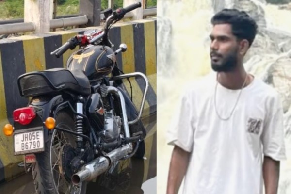 Jamshedpur: डोबो पुल पर मिली युवक की बुलेट, आत्मघाती छलांग की आशंका