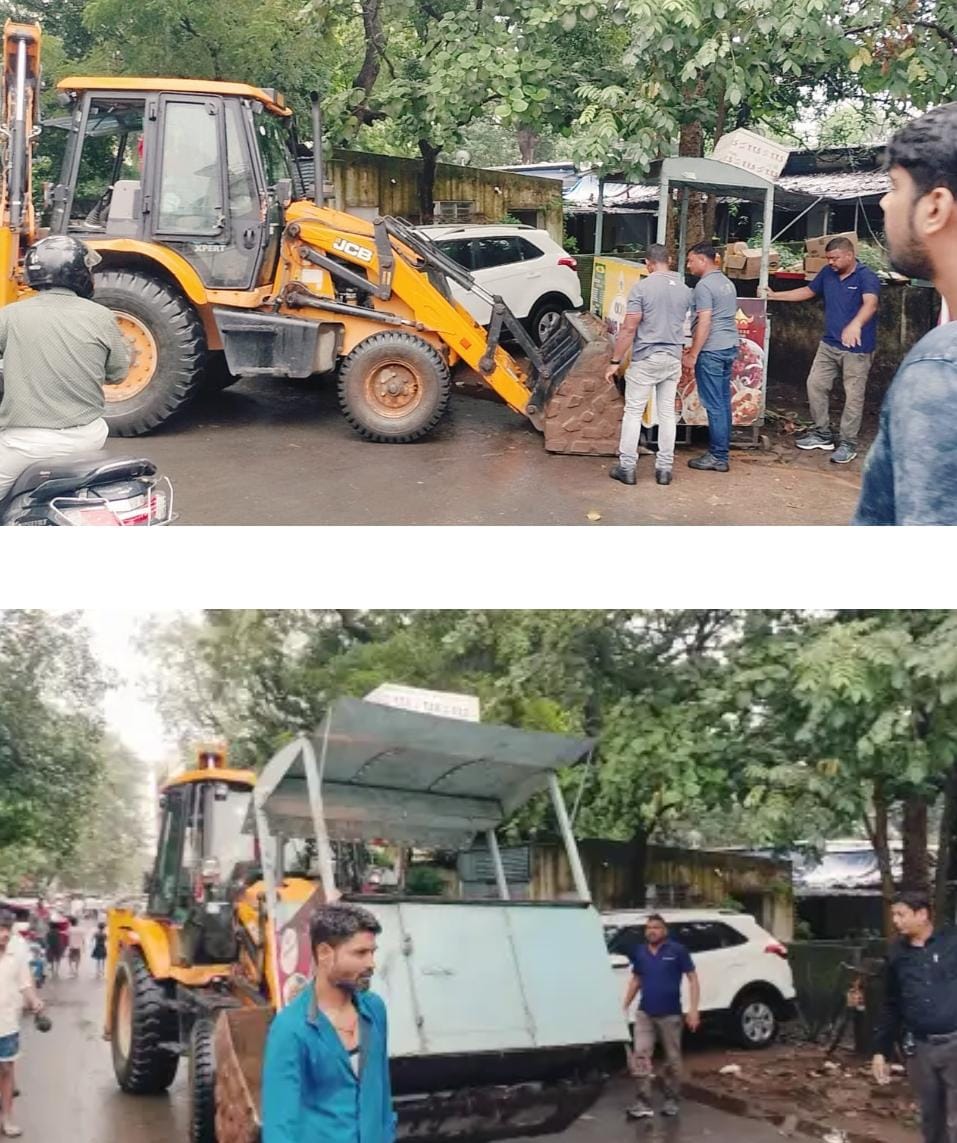 Jamshedpur: बिष्टुपुर में खाऊ गली में प्रशासन ने चलाया दंडा, हटाईं दो दर्जन फुटपाथी दुकानें