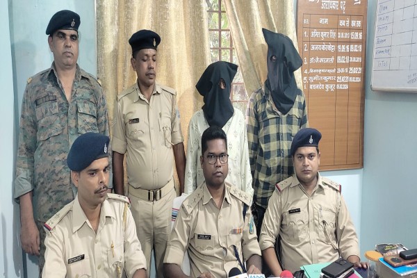 Jamshedpur: जमशेदपुर में ब्राउन शुगर की बिक्री पर पुलिस की बड़ी कार्रवाई, दो तस्कर गिरफ्तार
