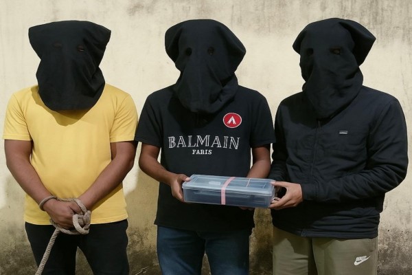 Jamshedpur: सीतारामडेरा में तीन अपराधी हथियारों के साथ गिरफ्तार, एक दर्जन मामलों का आरोपी भी शामिल