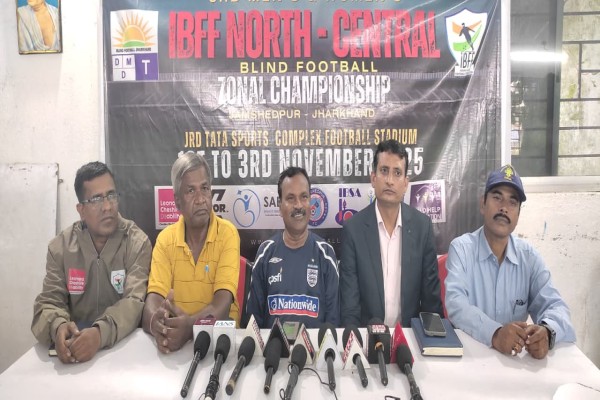 Jamshedpur: जमशेदपुर में 1 नवंबर से ब्लाइंड फुटबॉल चैंपियनशिप का होगा आगाज़, 165 खिलाड़ी दिखाएंगे दम