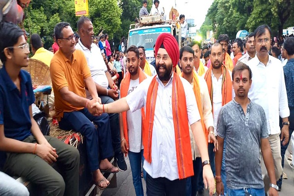 Jamshedpur : मां दुर्गा का आशीर्वाद समाज में सुख, शांति और समृद्धि लाए : काले