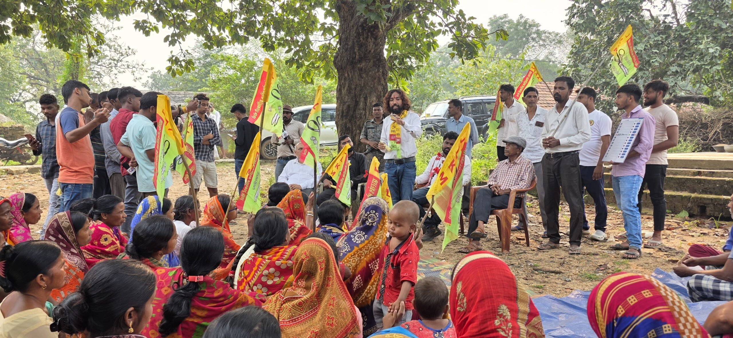 घाटशिला उपचुनाव: JLKM का प्रचार अभियान तेज, बंद पड़े माइंस को चालू कराने का वादा