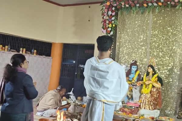 Seraikela : सरायकेला में माता अन्नपूर्णा एवं भगवान भोलेनाथ का भव्य पूजा‑उत्सव आयोजित