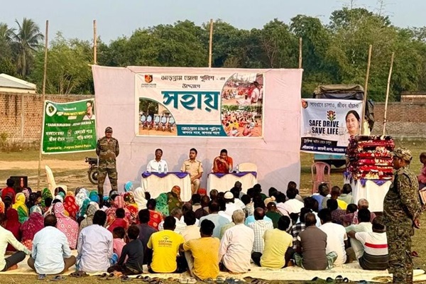 Jhargram : झाड़ग्राम पुलिस का ‘सपोर्ट कैंप’: कानूनी जागरूकता और मानवता का अनूठा संदेश