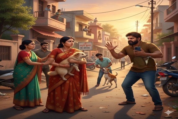 Jamshedpur: पालतू कुत्ते के विवाद ने लिया गंभीर रूप, महिला को मिली जान और दुष्कर्म की धमकी