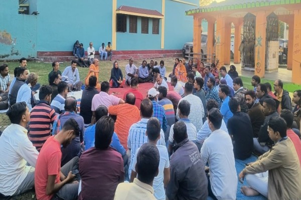 Potka: हल्दीपोखर में 20 जनवरी से गूंजेगी श्रीमद् भागवत कथा, बनी संचालन समिति