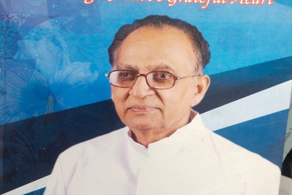 Jamshedpur : फादर सी आर प्रभु : झारखंड के विकास के लिए समर्पित जीवन