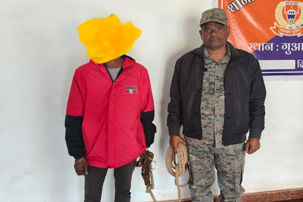 Gua : शादी का झांसा देकर नाबालिग से यौन शोषण, आरोपी गिरफ्तार