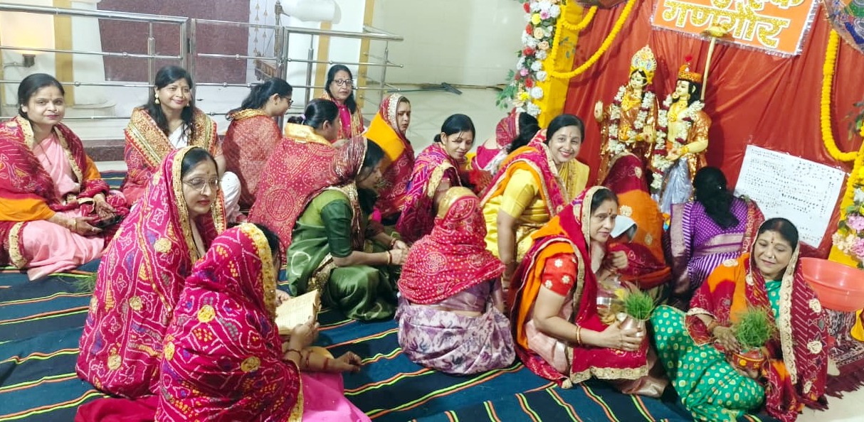 Jamshedpur : मारवाड़ी सम्मेलन भालूबासा शाखा का सामूहिक गणगौर पूजन श्रद्धा और उत्साह के साथ संपन्न