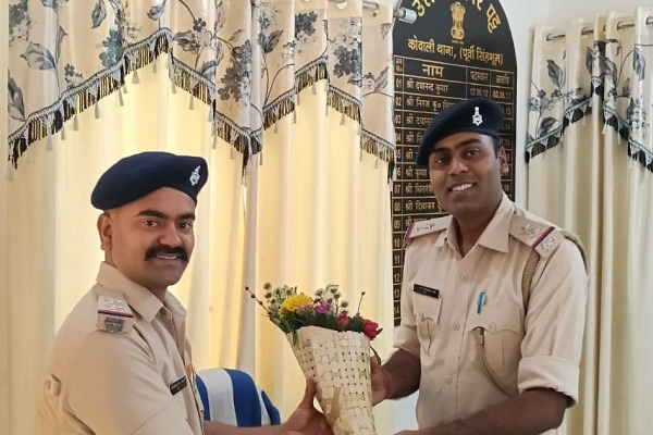 Potka : मुकेश कुमार साव  ने संभाला कोवाली थाना प्रभारी का पदभार