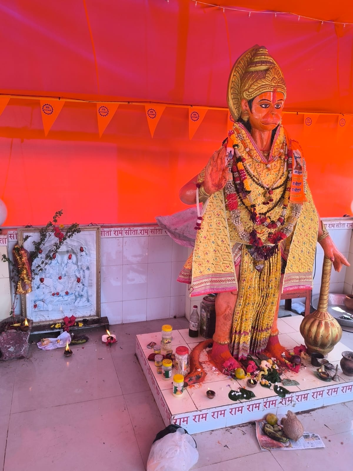 Gua : सेल चिड़िया व रोवांम मे हनुमान जयंती मनी