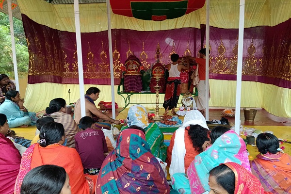 Gua : देवस्नान पूर्णिमा पर 300 वर्ष पुरानी परंपरा के साथ गुवा जगन्नाथ मंदिर में हुआ भव्य साही स्नान