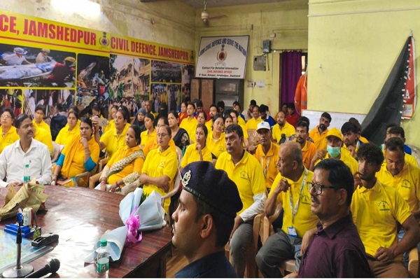 Jamshedpur : NDRF का 5 दिवसीय आपदा प्रबंधन एवं बचाव प्रशिक्षण शिविर शुरू, 18 से 50 वर्ष के 70 प्रतिभागी ले सकते हैं प्रशिक्षण