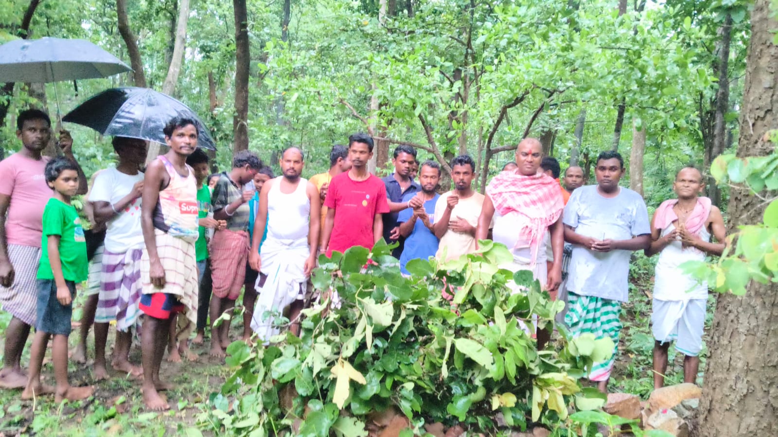 Jadugora : जाहेरथान में पारंपरिक आषाढ़ी पूजा संपन्न, अच्छी वर्षा एवं समृद्धि की लोगों ने की कामना