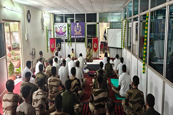 Gua : सीआईएसएफ गुवा में मानसिक स्वास्थ्य एवं तनाव प्रबंधन पर तीन दिवसीय कार्यशाला संपन्न