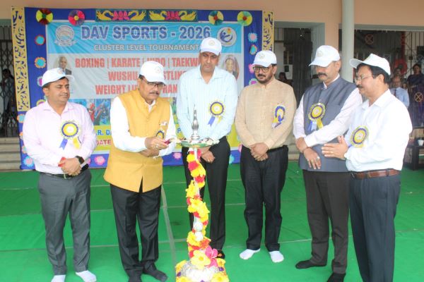 Ranchi : डीएवी स्पोर्ट्स क्लस्टर लेवल मीट–2026 में एसआर डीएवी पब्लिक स्कूल पुंदाग समेत 7 ब्रांच के खिलाड़ियों ने लिया हिस्सा