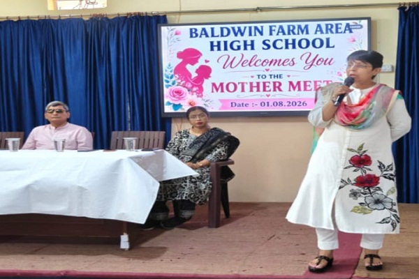Jamshedpur : बॉल्डविन फार्म एरिया हाई स्कूल में प्री-प्राइमरी के विद्यार्थियों के लिए ‘मदर्स मीट’ का आयोजन