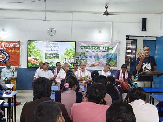 रंभा शैक्षणिक संस्थान समूह एवं स्वदेशी जागरण मंच के संयुक्त तत्वावधान में ‘पर्यावरण पहल’ विषय पर गोष्ठी का आयोजन,  पर्यावरण संरक्षण पर वक्ताओं ने दिया जोर