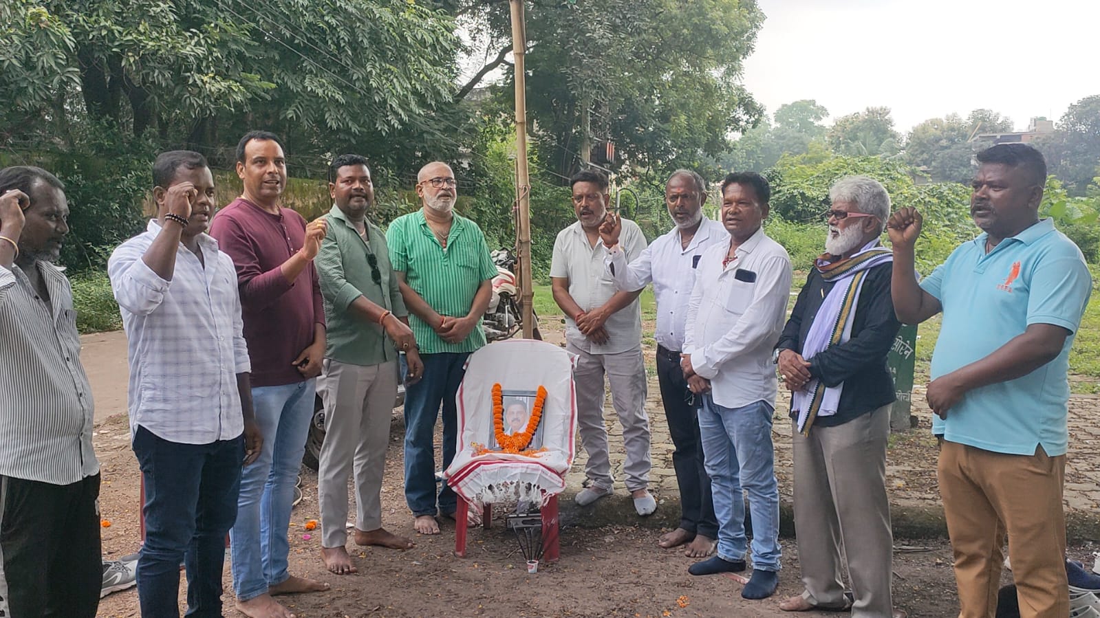 Jamshedpur : झामुमो ने दिवंगत मंत्री सुदिव्य कुमार सोनू को दी श्रद्धांजलि