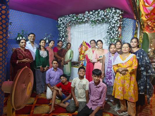 Muri :  छोटामुरी में श्रद्धा के साथ हुई भगवान गणेश की पूजा