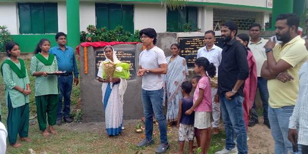 Muri, कस्तूरबा आवासीय विद्यालय सिल्ली में बनेगा 100 बेड का हॉस्टल,  विधायक अमित कुमार महतो ने किया शिलान्यास