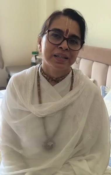 Ranchi : मनुष्य को भगवान श्री कृष्ण से प्रेरणा लेकर अधर्म एवं अन्याय के प्रति संघर्ष करते रहना चाहिए : साध्वी गोपी