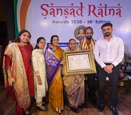 Jamshedpur : सांसद बिद्युत बरण महतो को पांचवी बार मिला संसद रत्न अवार्ड, नई दिल्ली में आयोजित कार्यक्रम में कोयला एवं खान मंत्री जी किशन रेड्डी ने प्रदान किया पुरस्कार
