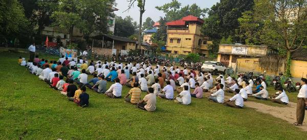 Jhargram : राष्ट्रीय स्वयंसेवक संघ के शताब्दी वर्ष में झाड़ग्राम जिले में 100 शाखाएं स्थापित करने का लक्ष्य, हिन्दू मिशन मैदान में मेरा गांव-मेरा शाखा का आयोजन